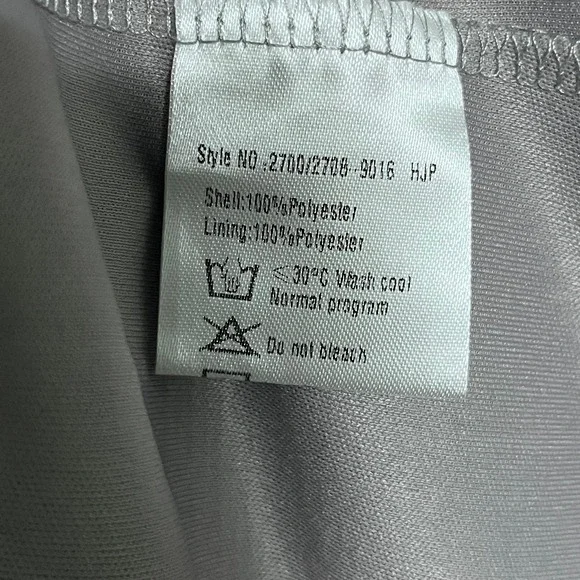 Ever Pretty Dress Gray Maxi Sleeveless Evening Gown Formal Party Large 3002 - Picture 5 of 9